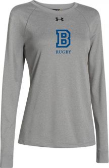 Women's Under Armour L/S Locker Shirt, True Grey Heather